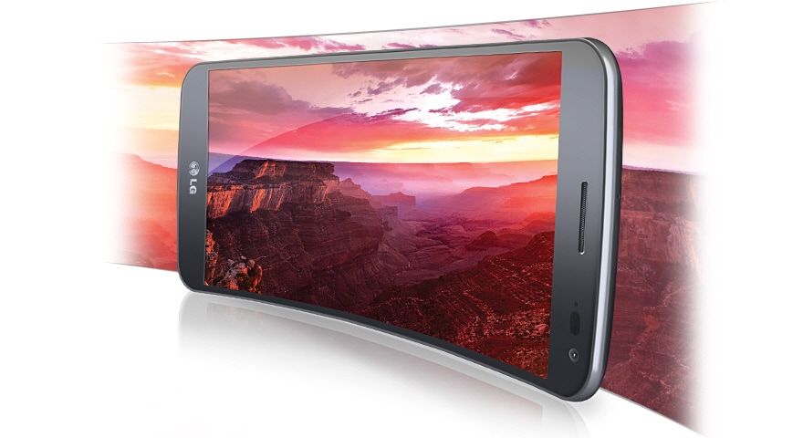 LG G Flex (D958) - 6.0'' HD, Curved P-OLED Screen, 13MP Camera Android